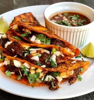 Authentic Beef Birria Tacos Recipe (Quesabirria with Rich Consomé)
